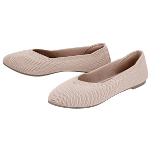 esmara Dames ballerina's (Beige, 41)