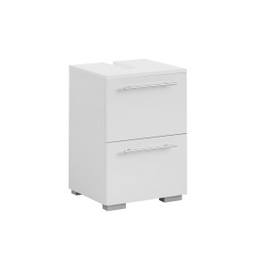 Schildmeyer Onderkast wastafel Carlos (Breedte 40 cm, parelwit)
