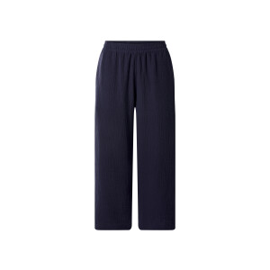 esmara Mousseline dames broek (Donkerblauw, M (40/42))