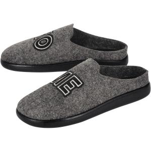 ESMARA MEN Heren pantoffels (Antraciet, 41)