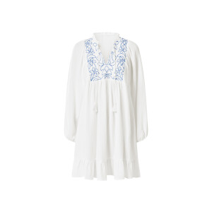 esmara Mousseline dames tuniekjurk (Wit, XS (32/34))