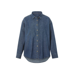 esmara Dames spijkerblouse (Blauw, 36)