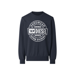 DIESEL Heren sweater (Marineblauw, M)
