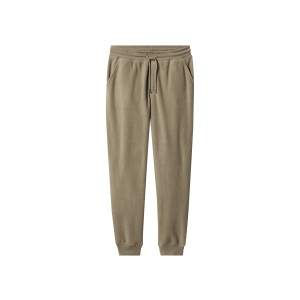 esmara Men Heren fleece joggingbroek (Beige, XL)