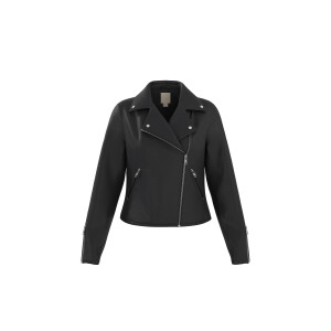 ESMARA Dames bikerjack of jas (Zwart, 40)