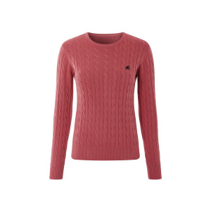 esmara Gebreide dames trui (Lichtroze, XS (32/34))