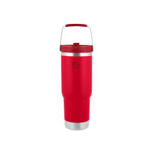 SILVERCREST RVS thermosbeker, 880 ml (Rood)