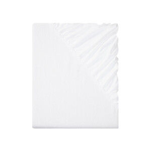 LIVARNO home Fijnflanellen hoeslaken Stretch hoeslaken van fijnflanel . (Wit)