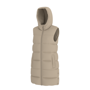ESMARA Dames bodywarmer (Beige, S (36-38))