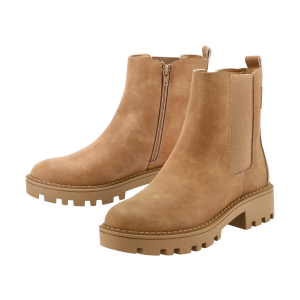 esmara Dames enkellaarsjes (Beige, 37)