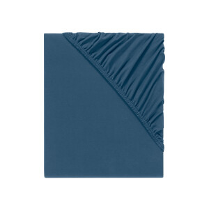 LIVARNO home Jersey hoeslaken 140-160 x 200 cm (Blauw)