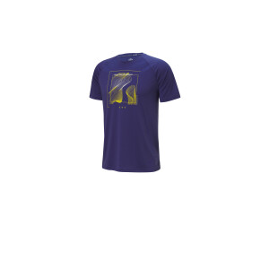 CRIVIT Heren sportshirt (Blauw, L)