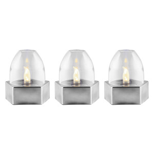 LIVARNO home 3 LED-solar-lampen (3 solar led-lampen)
