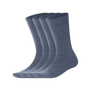 esmara Men 4 Paar sokken (Blauw, 39/42)