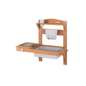 roba Houten speelgoed keuken om op te hangen (65x36x65, Teak)