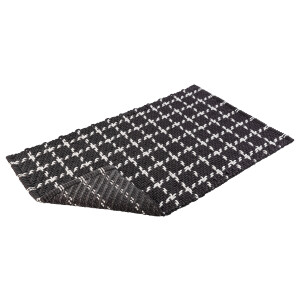 LIVARNO home Badmat 60 x 100 cm (Zwart/grijs)