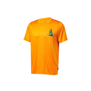CRIVIT Heren fietsshirt (Oranje, S (44-46))