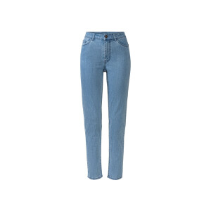 esmara Dames jeans - Straight fit (38, kort, Lichtblauw)