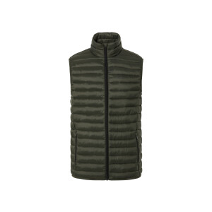 LIVERGY Heren bodywarmer (Olijfgroen, M)