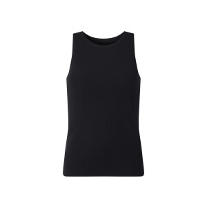ESMARA Geribde dames bh-top (Zwart, M (40/42))