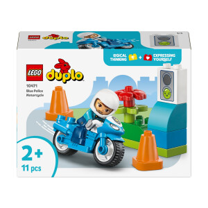 LEGO DUPLO 10471 Blauwe politiemotor