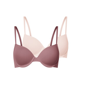 esmara 2 dames BH's (Lichtroze, 75B)