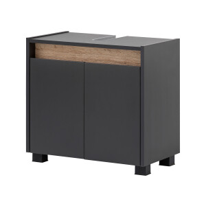 Schildmeyer Onderkast wastafel Cosmo (Antraciet, Breite 56,9 cm)