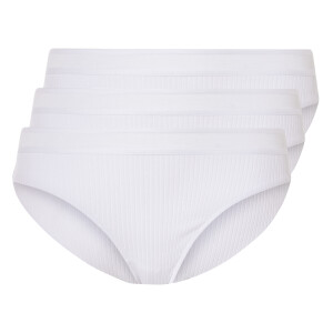 esmara 3 paar dames slips (Wit, L (44/46))