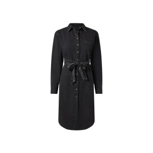 esmara Dames spijkerjurk (Zwart, 38)