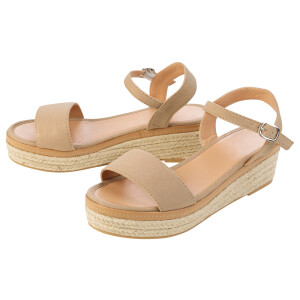 esmara Dames sandalen (Beige, 37)