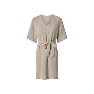 ESMARA Mousseline dames jurk (Beige, XS (32/34))