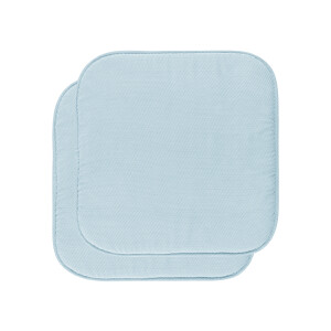 LIVARNO home 2 stoelkussens (Blauw)