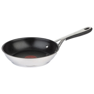 JAMIE OLIVER BY TEFAL Kitchen Essentials Koekenpan 20 cm, RVS pan inductie, antiaanbaklaag E3140244