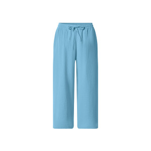 esmara Mousseline dames broek (Blauw, M (40/42))