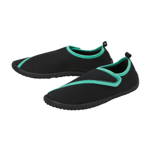 CRIVIT Dames waterschoenen (Zwart/groen, 37)