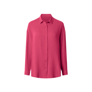 ESMARA Mousseline dames blouse (Roze, XS (32/34))