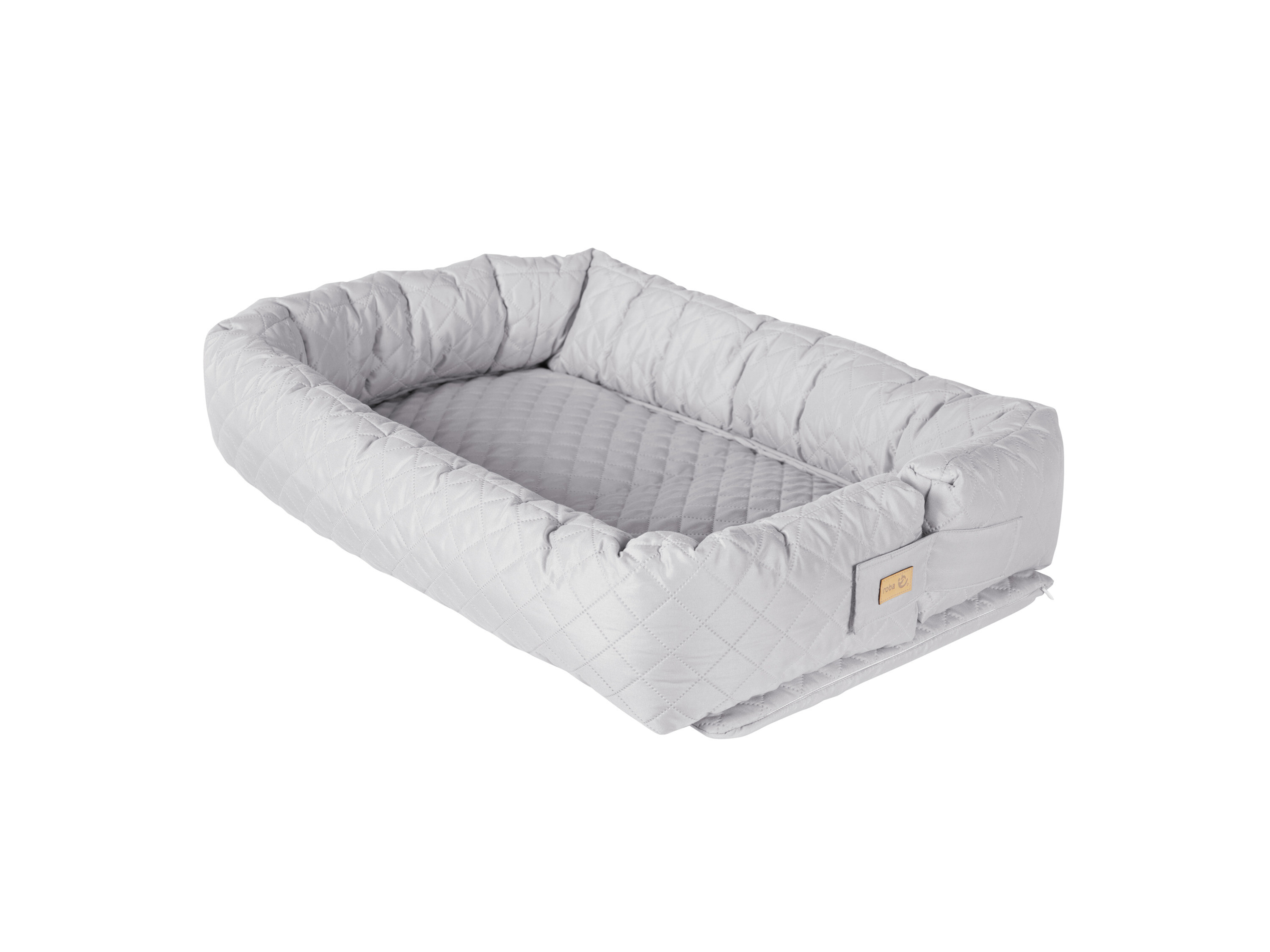 roba 3-in-1 babynestje (Grijs)