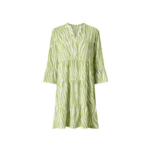 ESMARA Dames tuniekjurk met crêpe-structuur (Groen, M (40/42))