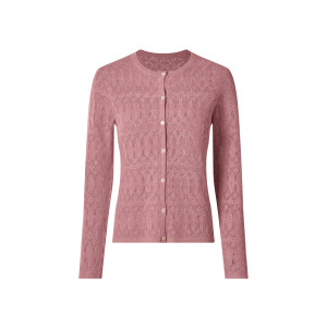 ESMARA Dames vest met linnen (Lichtroze, M (40/42))