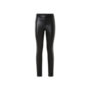 ESMARA Dames jegging, slim fit, in lederlook (Zwart, 44)