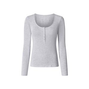 esmara Dames longsleeve (Grijs, M (40/42))