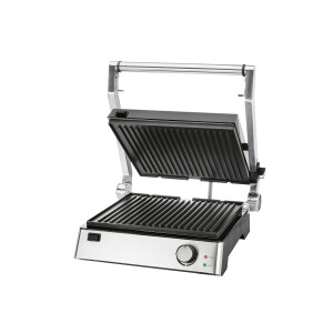 SILVERCREST KITCHEN TOOLS Contactgrill - RVS - 3-in-1