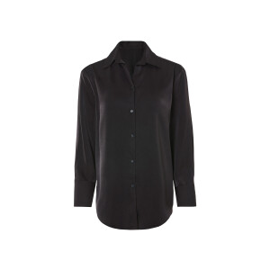 esmara Satijnen dames blouse (Zwart, 44)