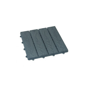 HOME DELUXE WPC Kliktegels BAVARO PREMIUM (1m², Antraciet)