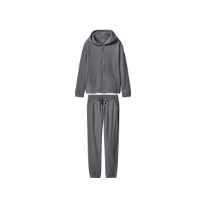 esmara Fleece dames huispak (Grijs, M (40/42))