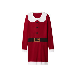 esmara Dames kerstjurk (Rood, XS (32/34))