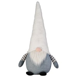 LIVARNO home Kerstdecoratie kabouter XXL (witte puntmuts)