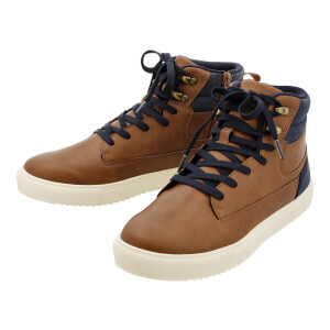 esmara Men Heren schoenen (bruin/marineblauw, 42)