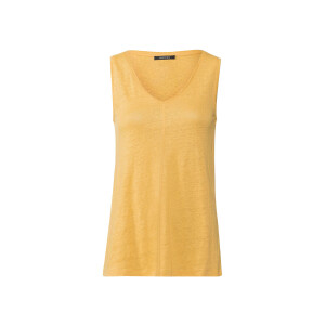 esmara Linnen dames top (Geel, XS (32/34))