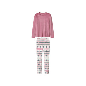 esmara Pluchen kinder pyjama (Roze/wit, 158/164)